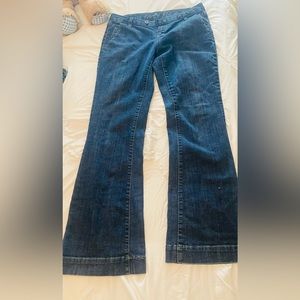 The limited jeans. Flare/ wide leg. Super cute!!